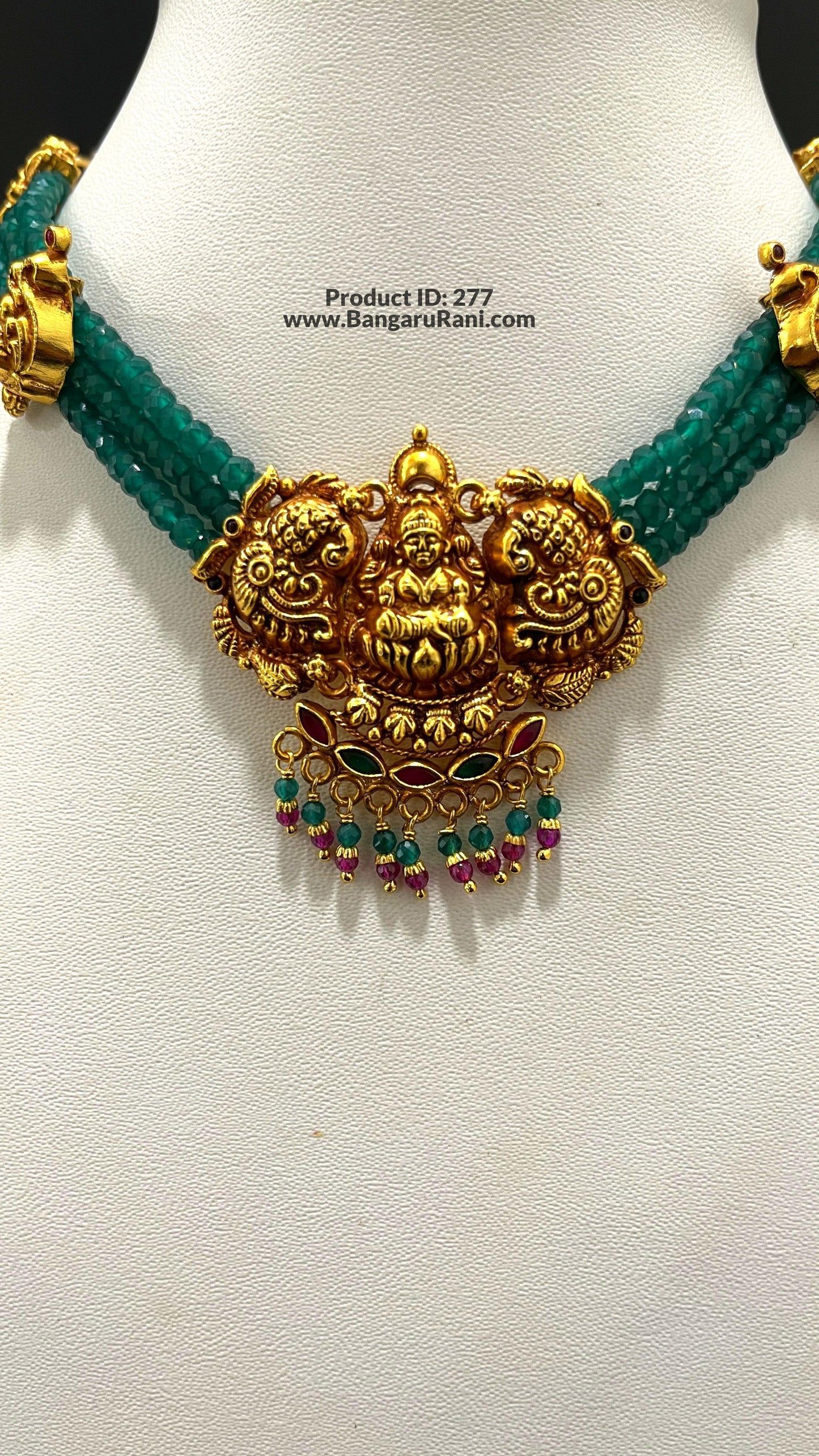Saravana Jewellers SILVER beads-choker