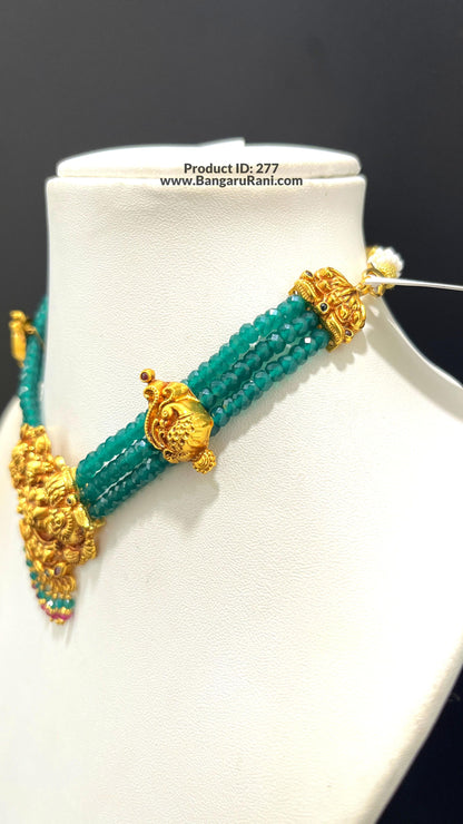 Saravana Jewellers SILVER beads-choker