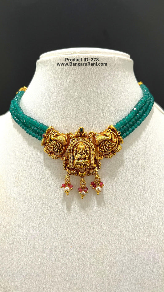Saravana Jewellers SILVER beads-choker