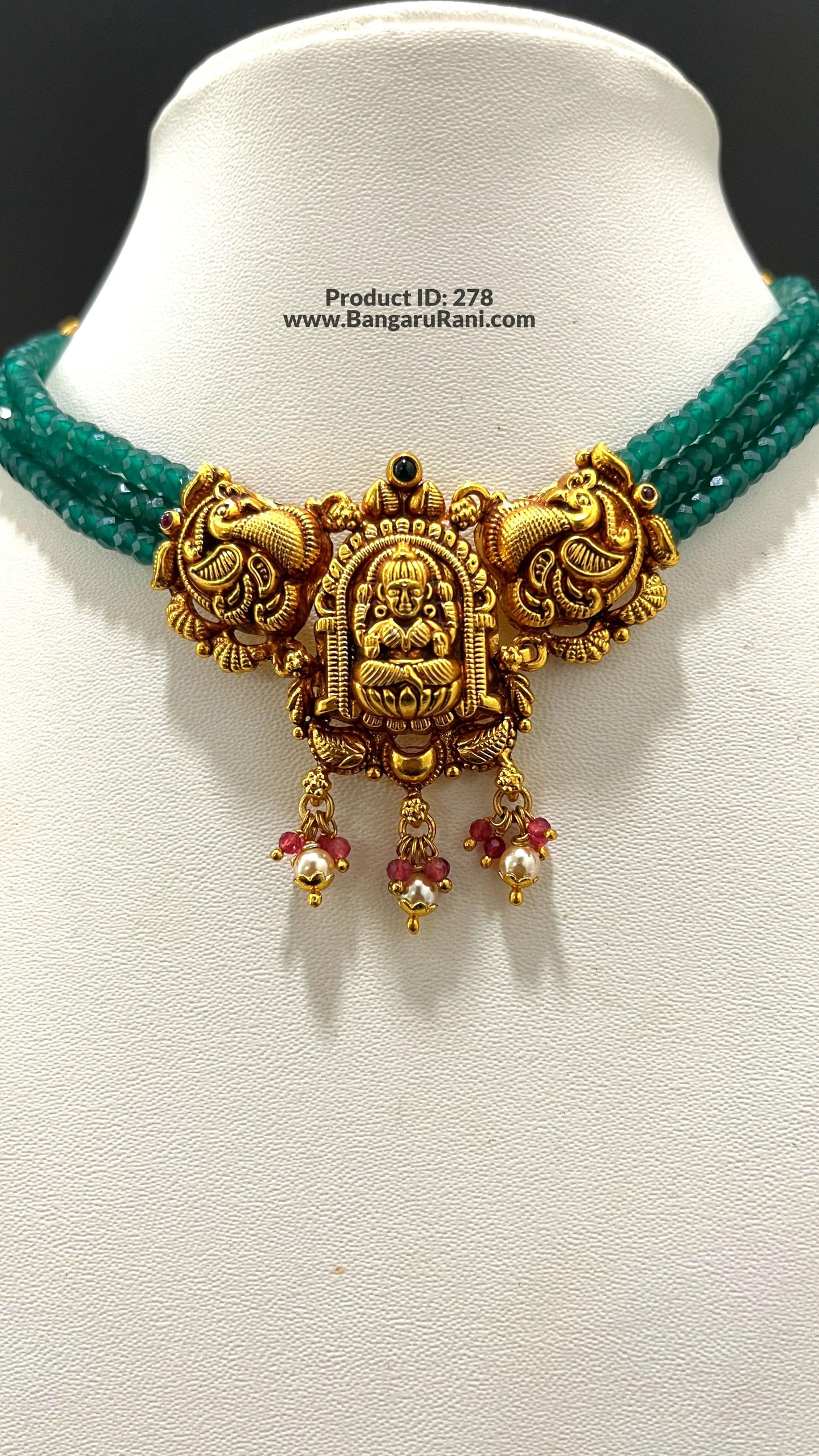 Saravana Jewellers SILVER beads-choker