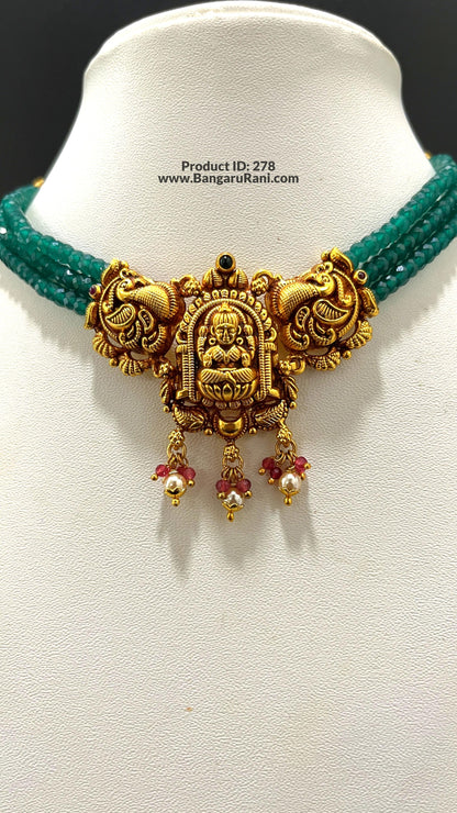 Saravana Jewellers SILVER beads-choker