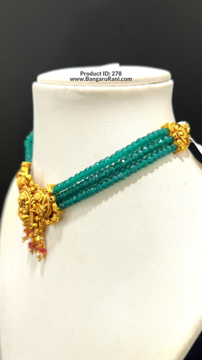 Saravana Jewellers SILVER beads-choker