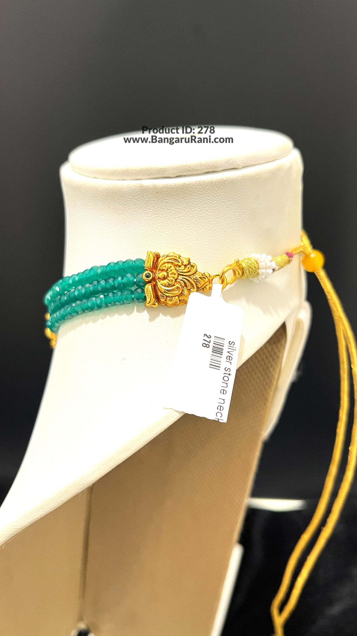 Saravana Jewellers SILVER beads-choker