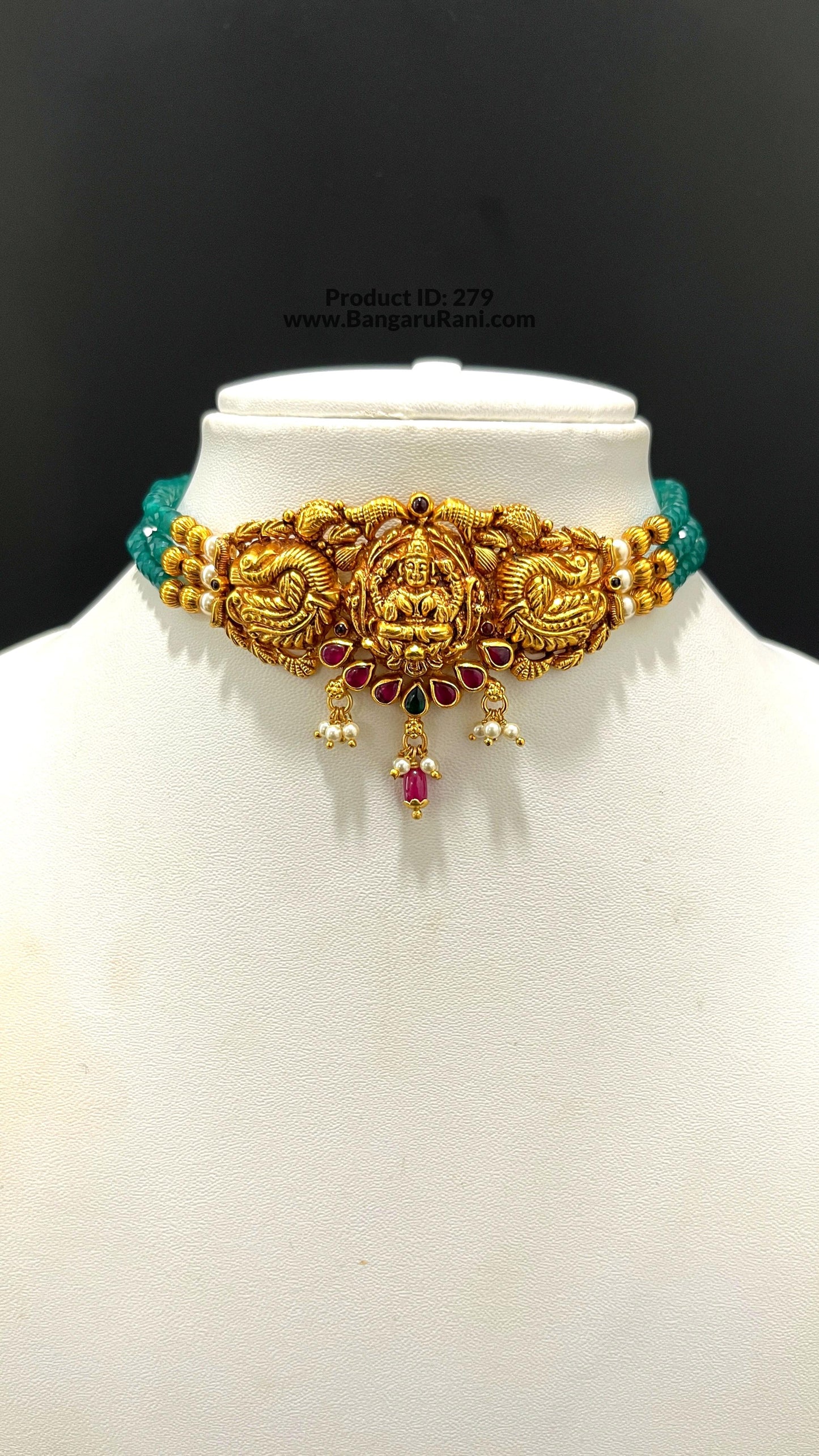 Saravana Jewellers SILVER beads-choker