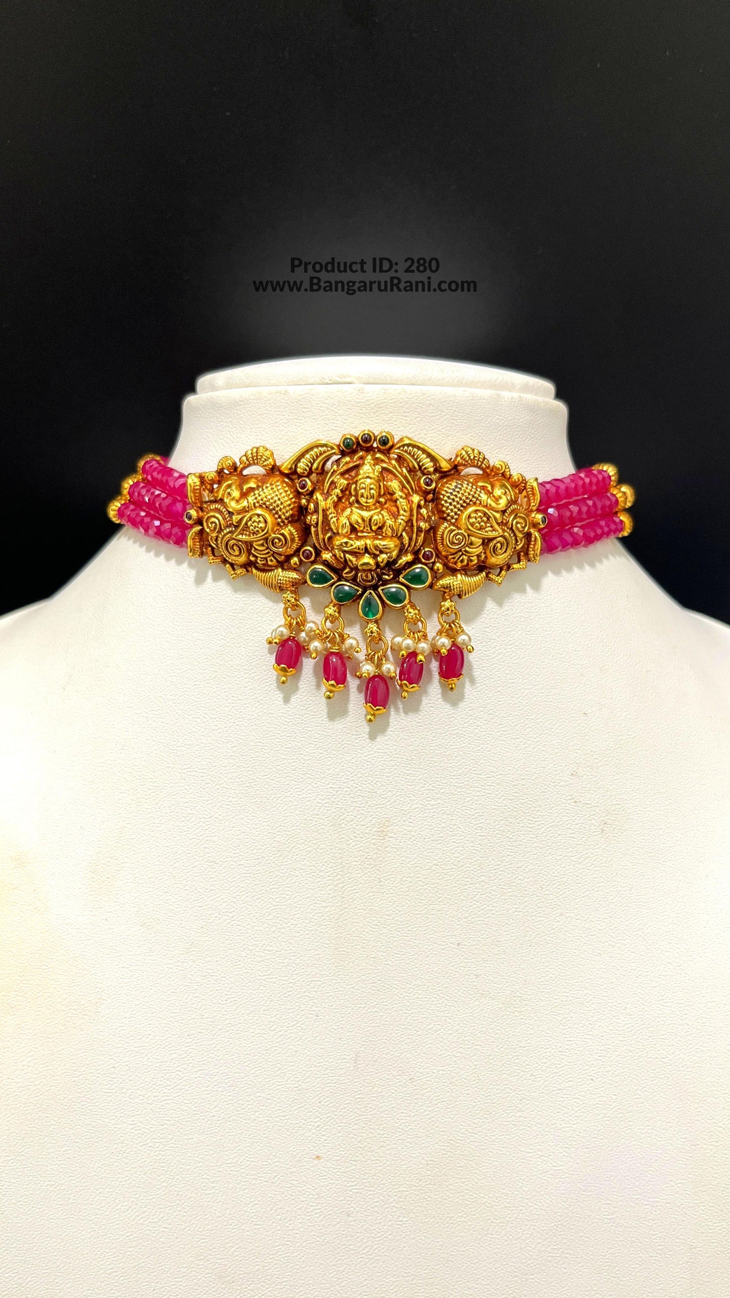 Saravana Jewellers SILVER beads-choker