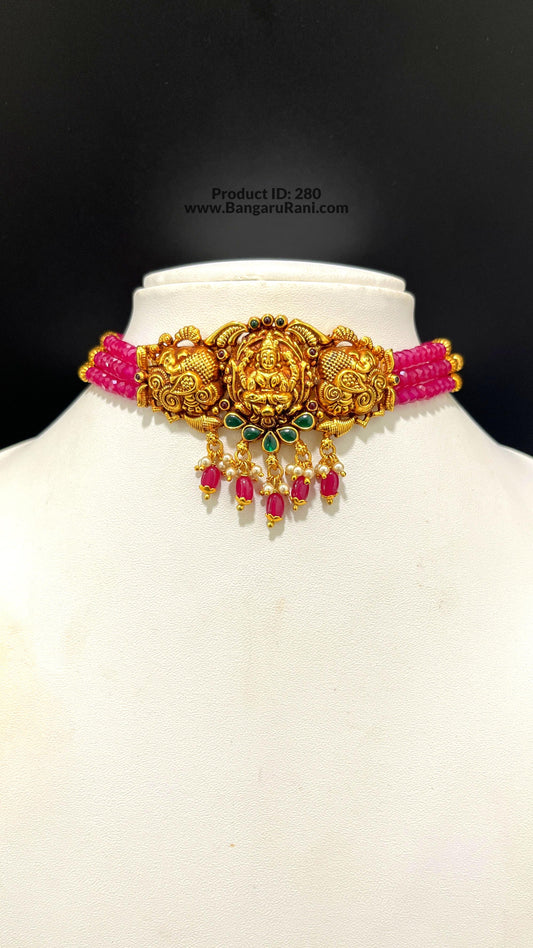 Saravana Jewellers SILVER beads-choker