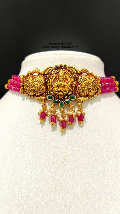 Saravana Jewellers SILVER beads-choker