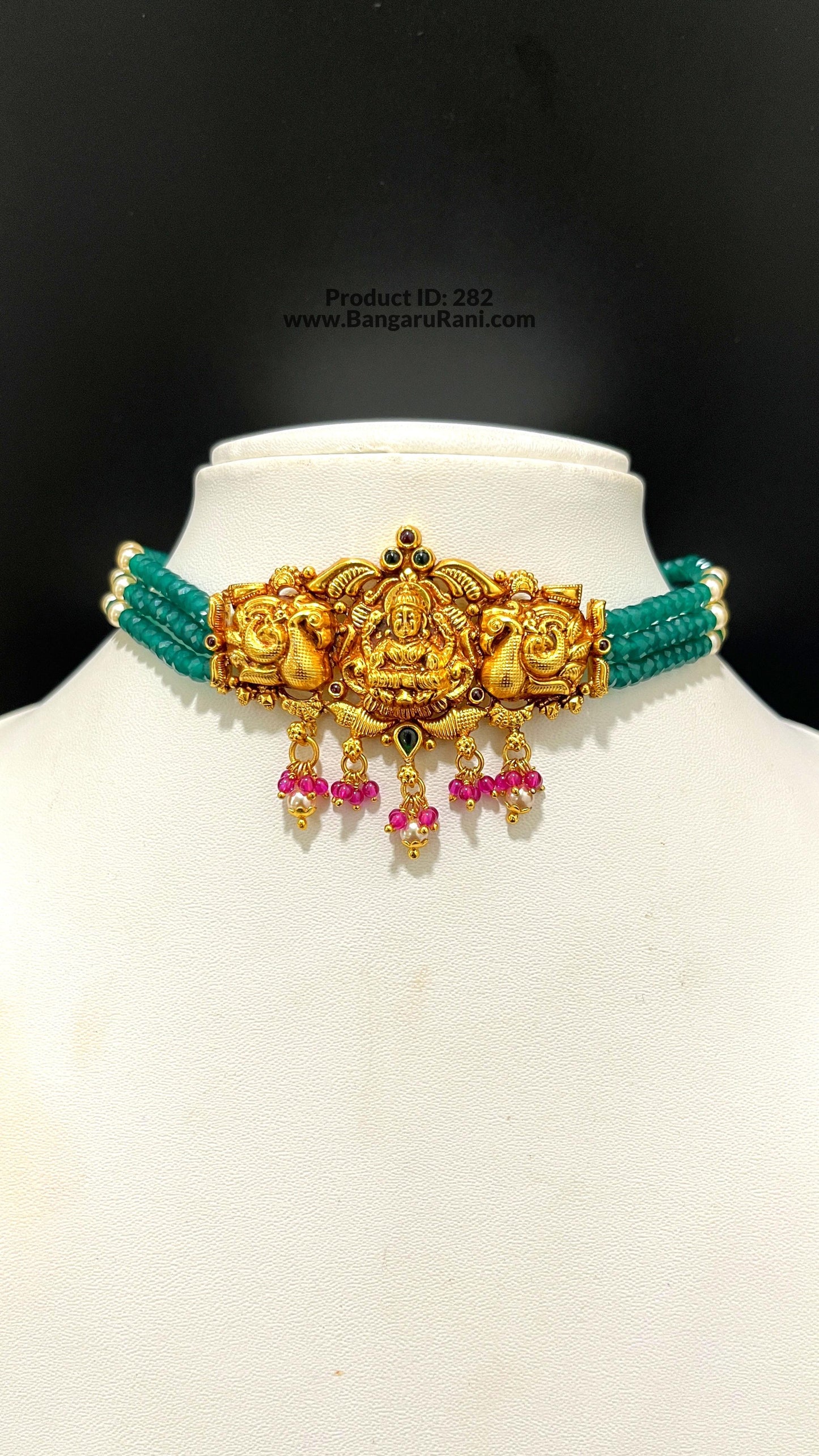 Saravana Jewellers SILVER beads-choker
