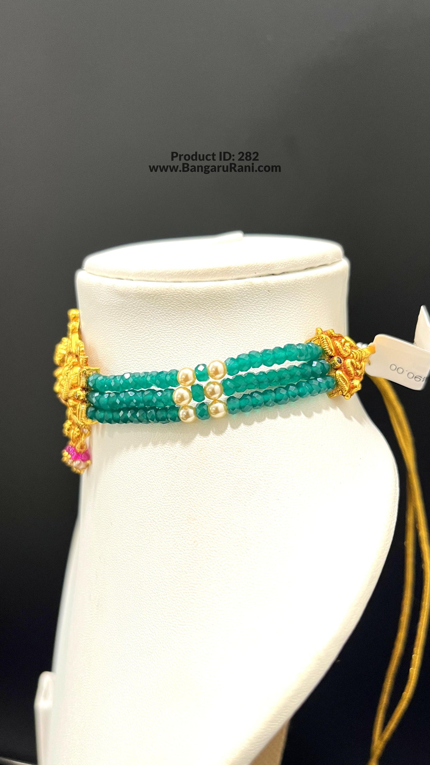 Saravana Jewellers SILVER beads-choker
