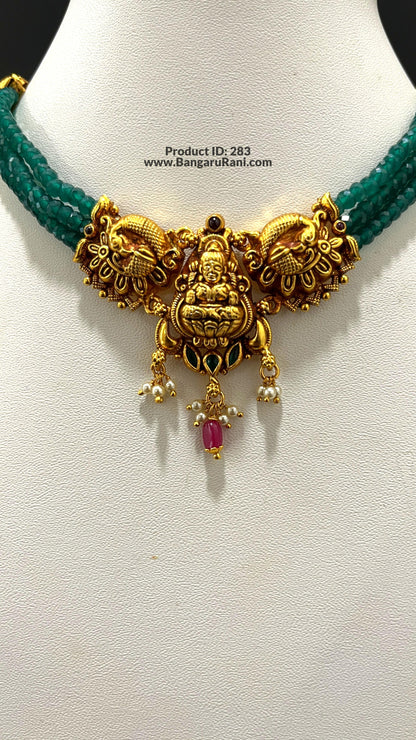 Saravana Jewellers SILVER beads-choker