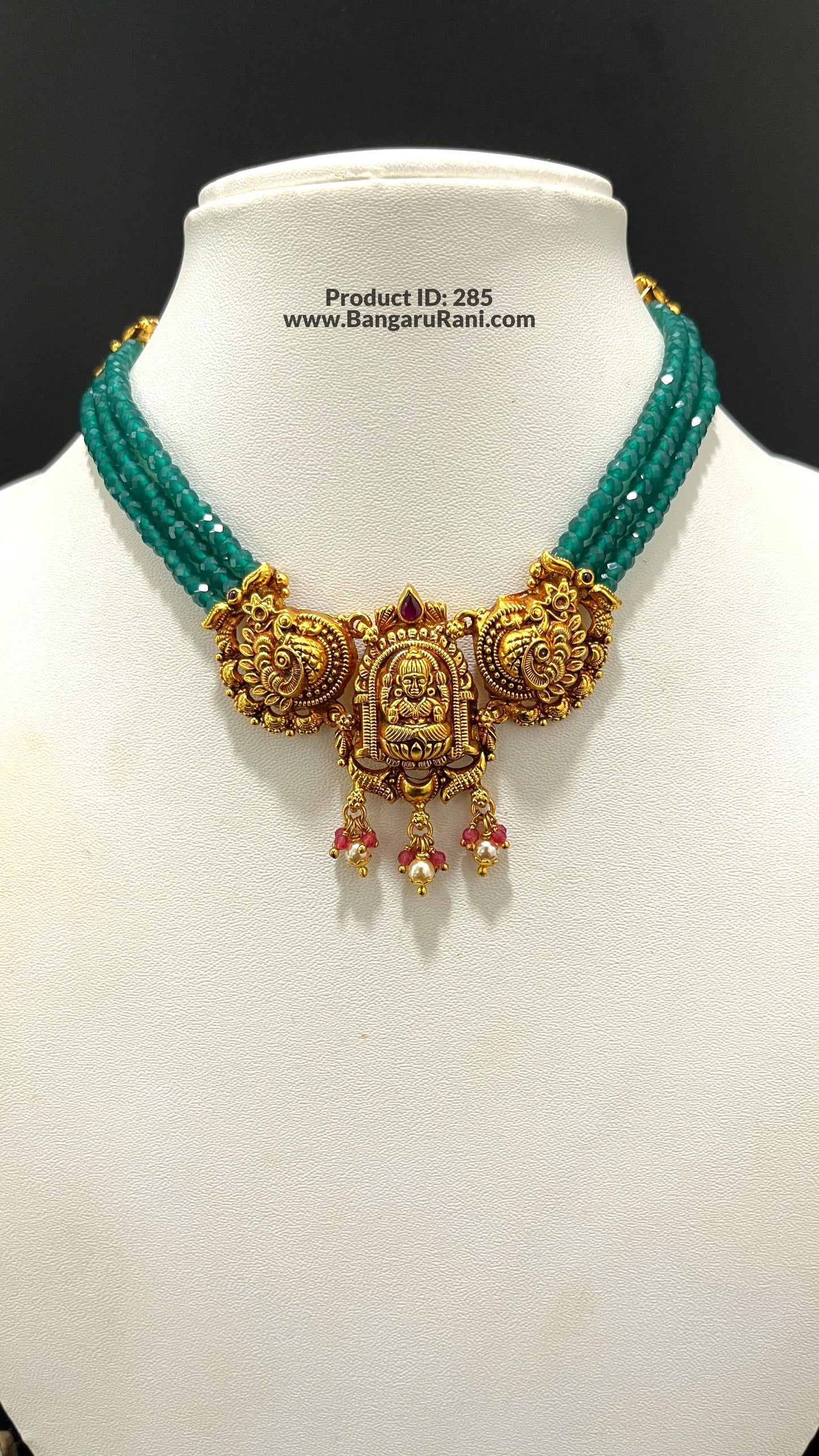 Saravana Jewellers SILVER beads-choker