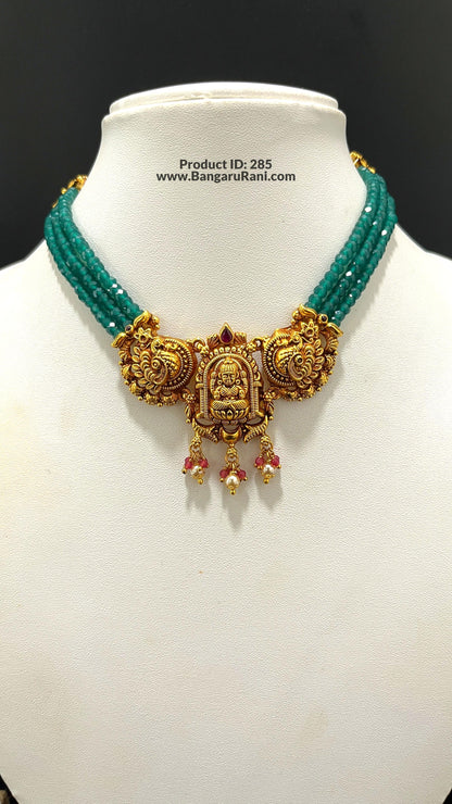 Saravana Jewellers SILVER beads-choker