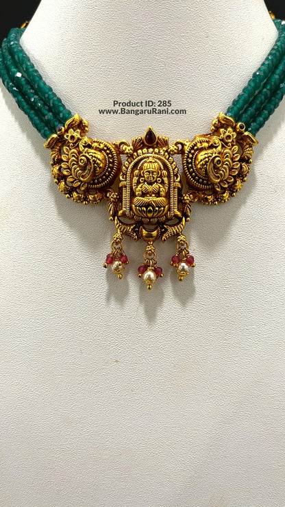 Saravana Jewellers SILVER beads-choker