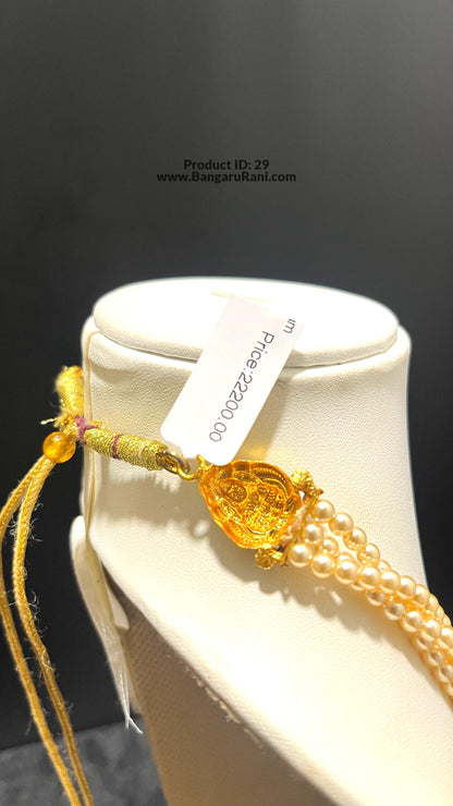 Saravana Jewellers 52.3gms SILVER HARAMS 916 Nakshi