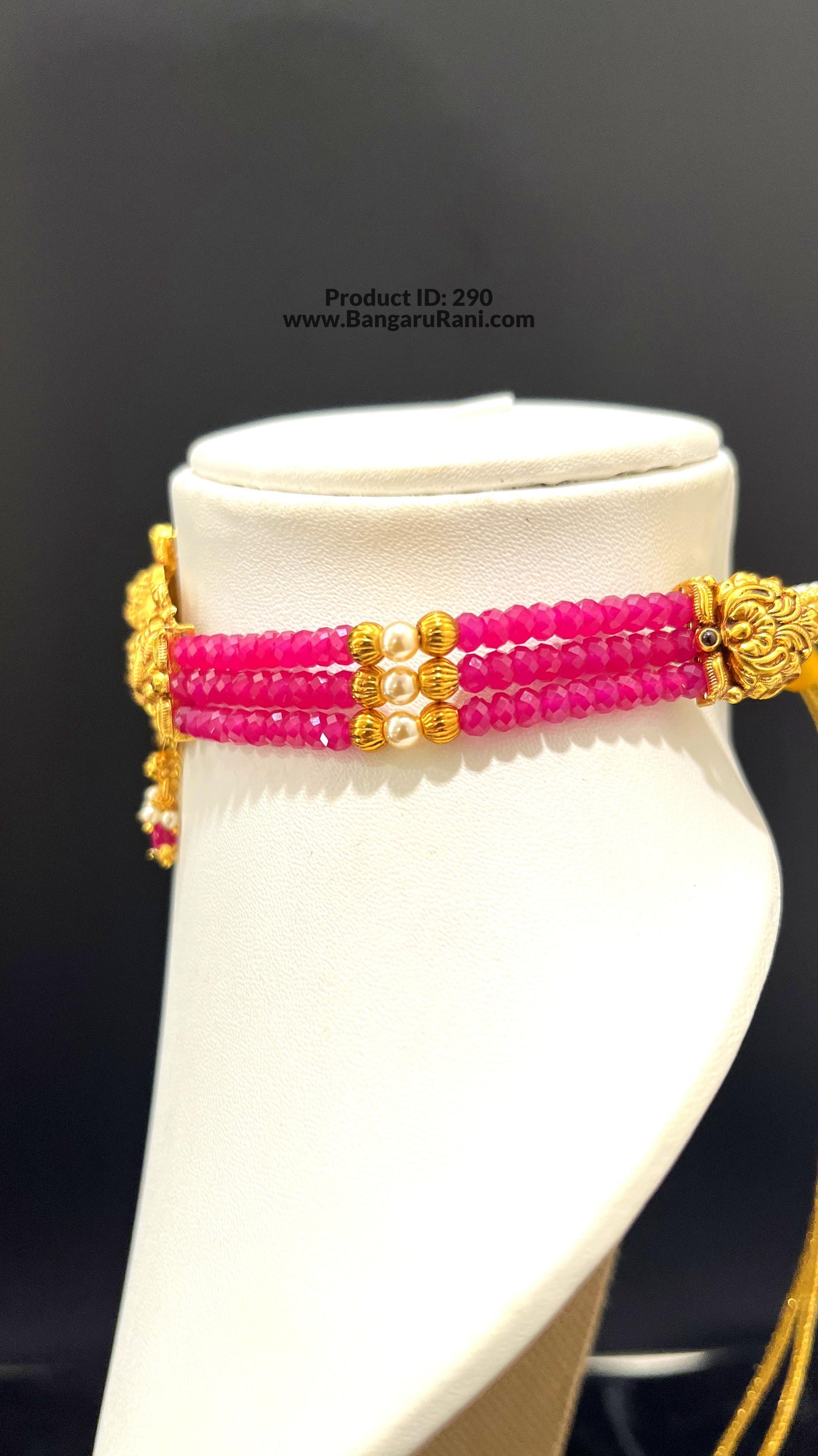 Saravana Jewellers SILVER beads-choker