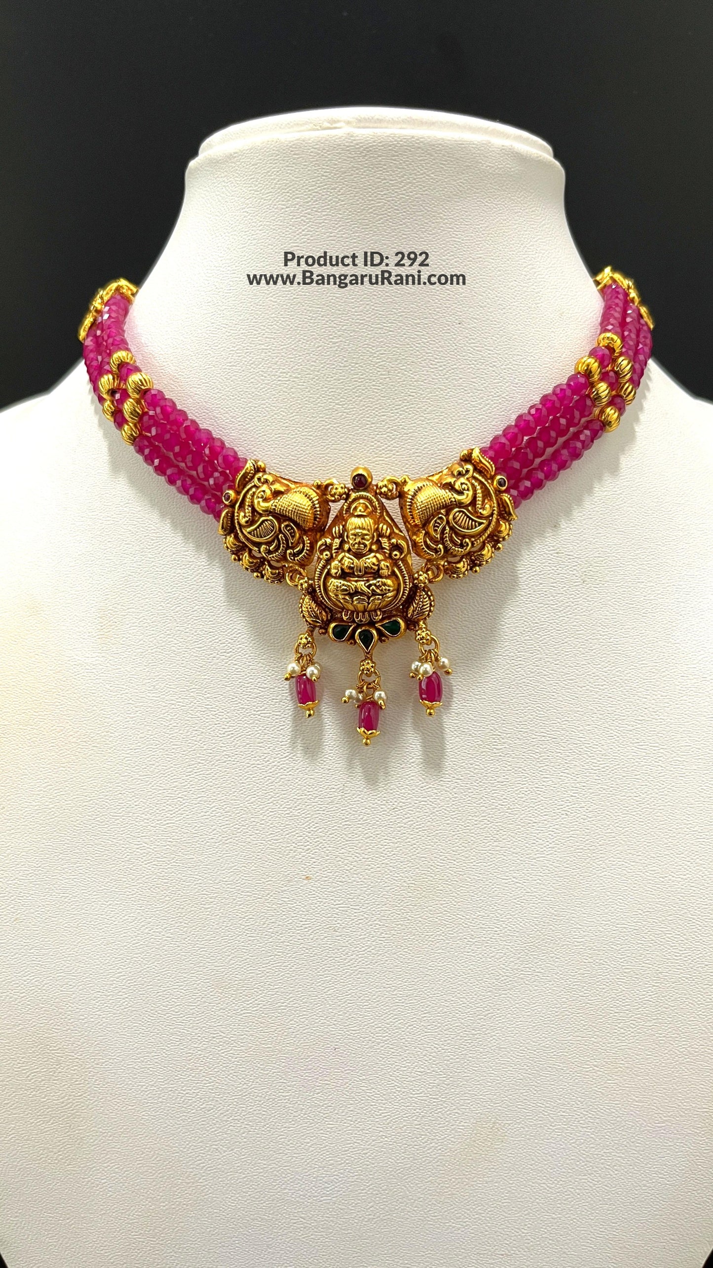 Saravana Jewellers SILVER beads-choker