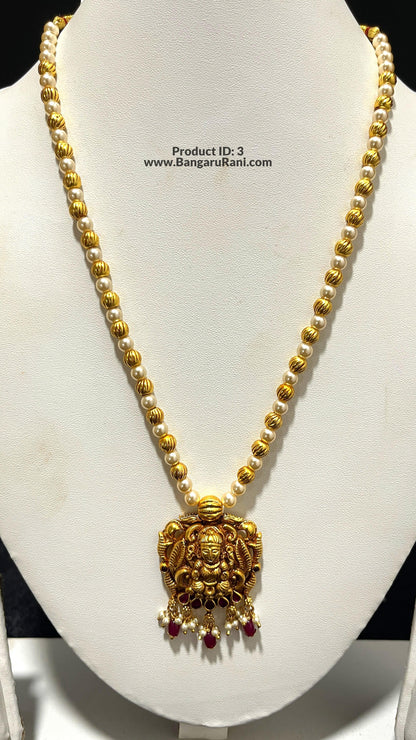 Saravana Jewellers 16.3gms SILVER HARAMS 916 Nakshi