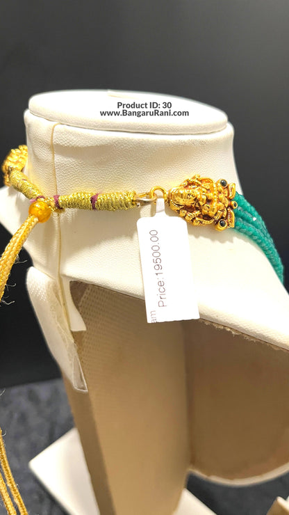 Saravana Jewellers 45.7gms SILVER HARAMS 916 Nakshi