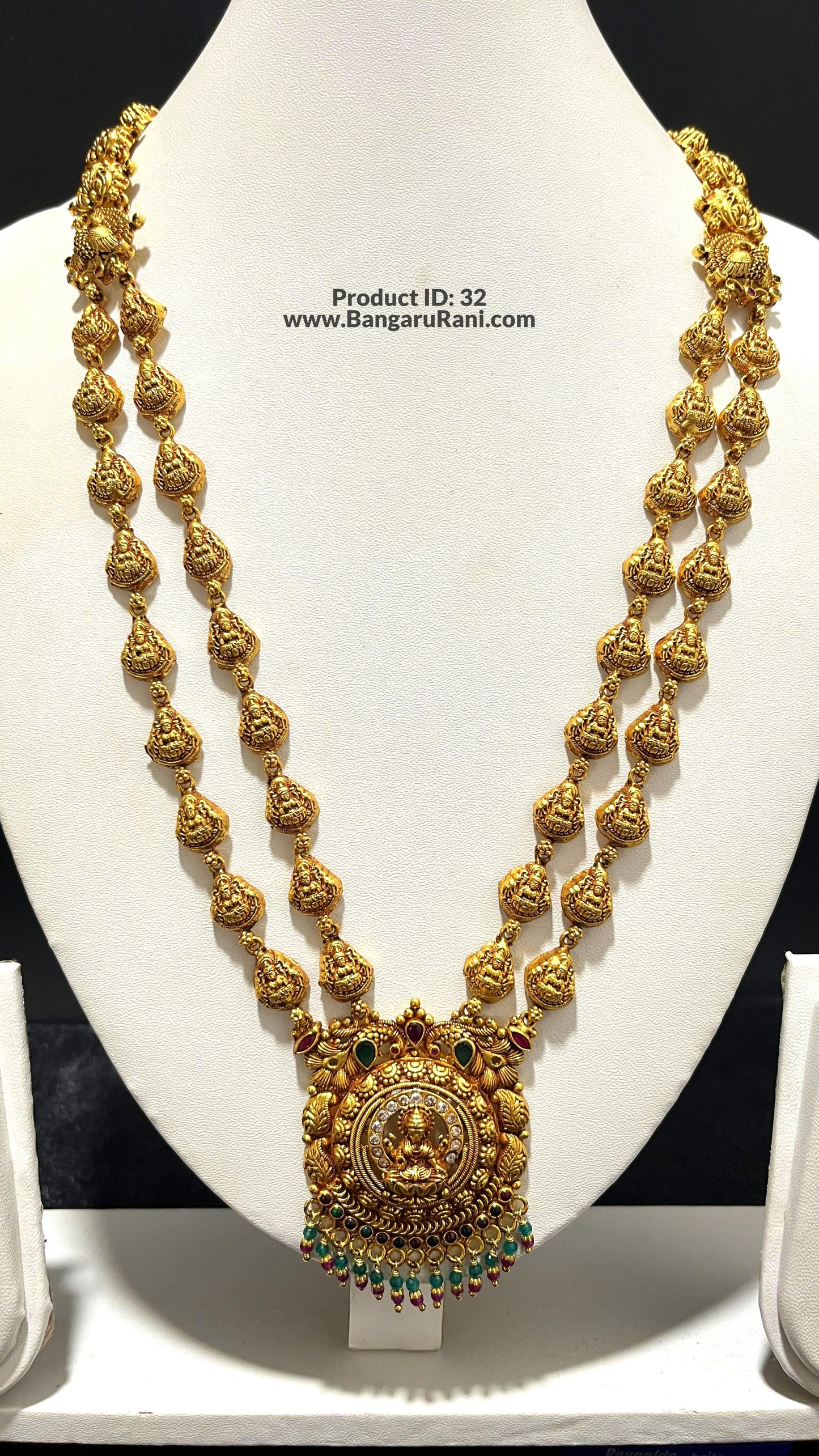 Saravana Jewellers 50gms SILVER HARAMS 916 Nakshi