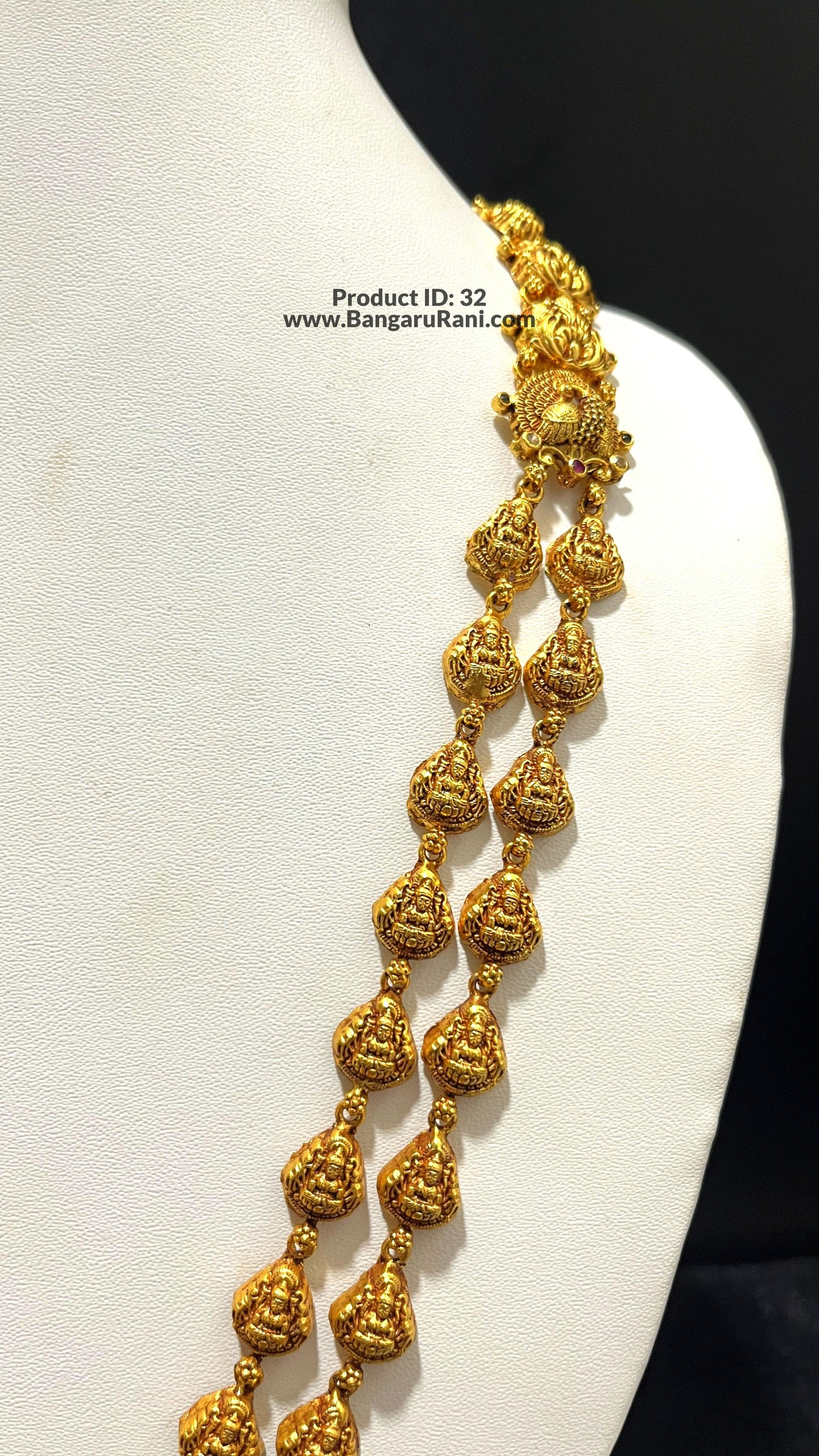 Saravana Jewellers 50gms SILVER HARAMS 916 Nakshi