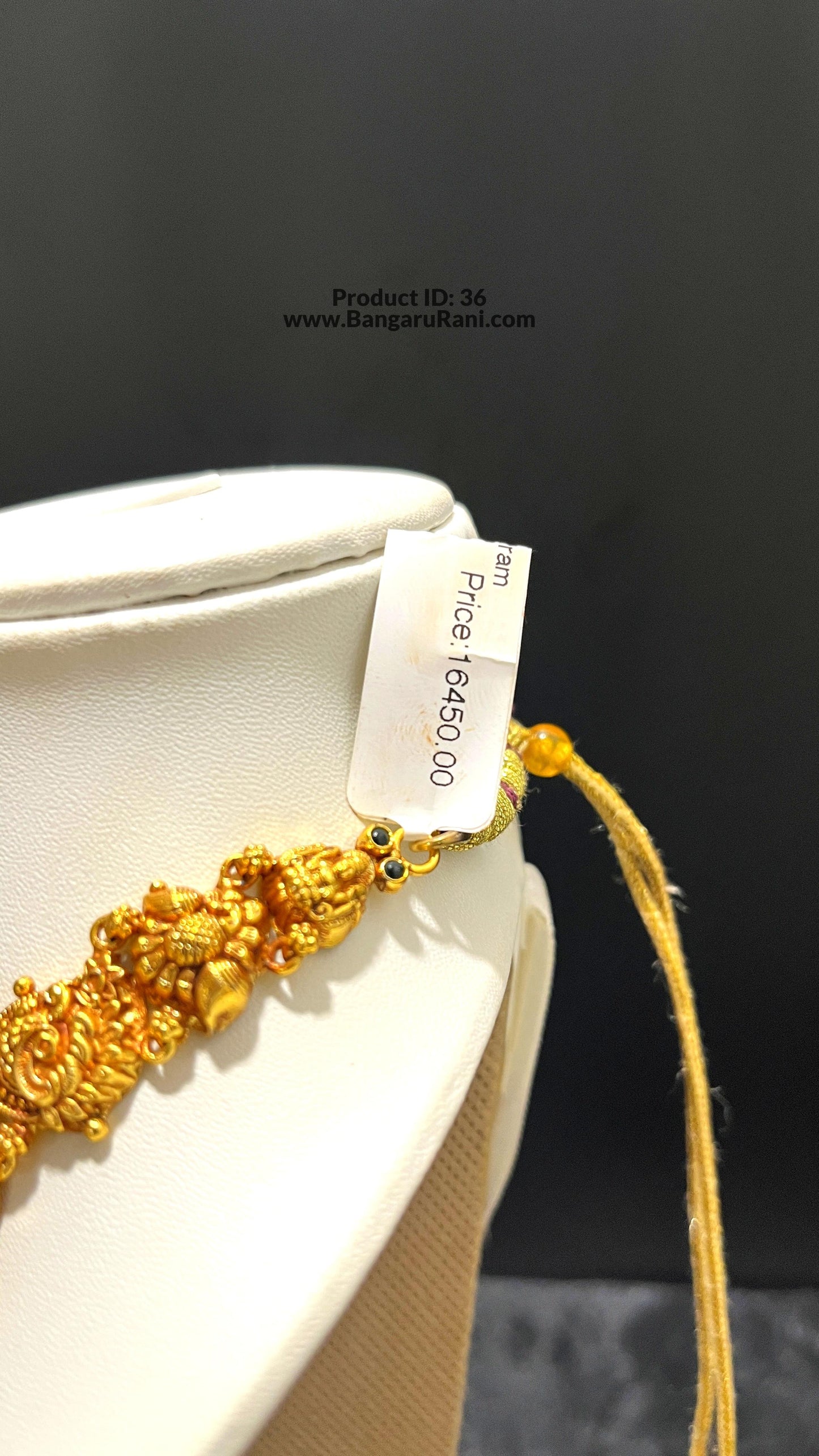 Saravana Jewellers 46gms SILVER HARAMS 916 Nakshi