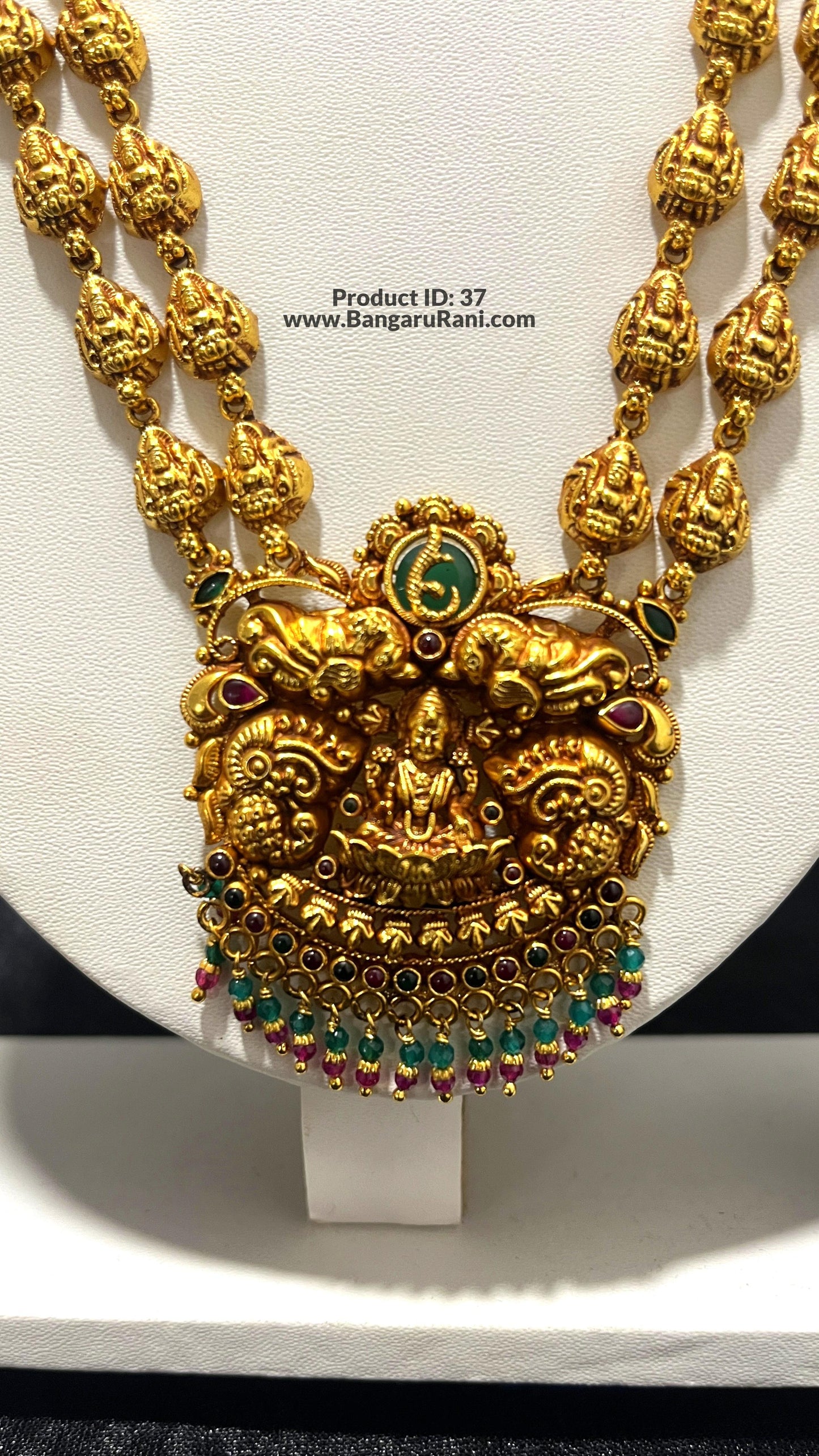 Saravana Jewellers 45gms SILVER HARAMS 916 Nakshi