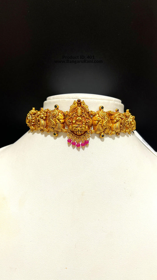 Saravana Jewellers SILVER nakshi chokers