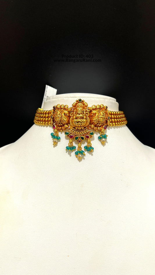 Saravana Jewellers SILVER nakshi chokers