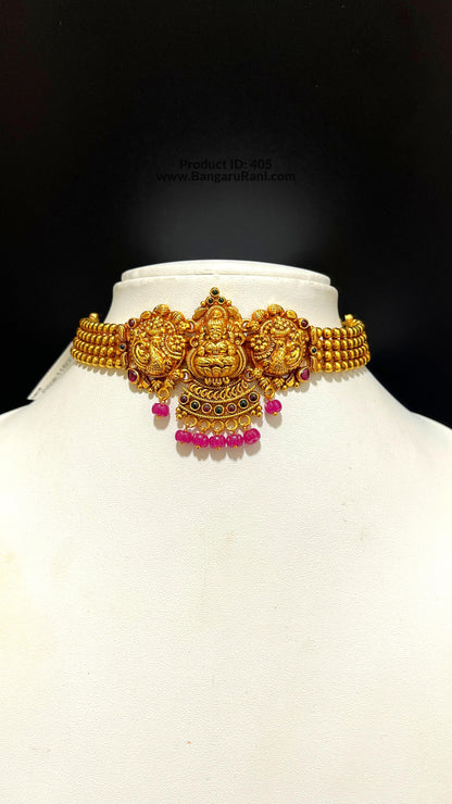 Saravana Jewellers SILVER nakshi chokers