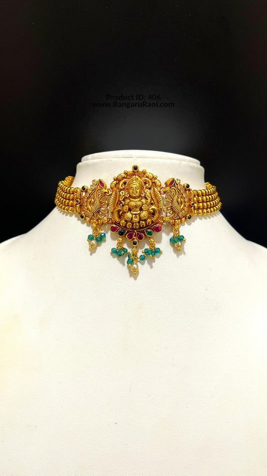 Saravana Jewellers SILVER nakshi chokers