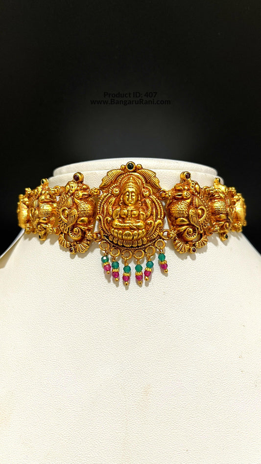 Saravana Jewellers SILVER nakshi chokers