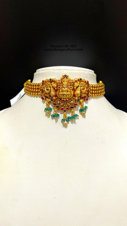 Saravana Jewellers SILVER nakshi chokers