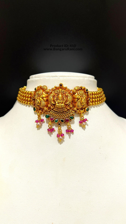 Saravana Jewellers SILVER nakshi chokers