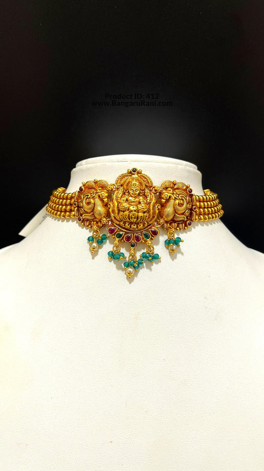 Saravana Jewellers SILVER nakshi chokers