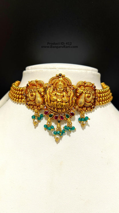 Saravana Jewellers SILVER nakshi chokers