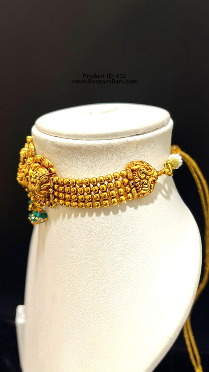 Saravana Jewellers SILVER nakshi chokers