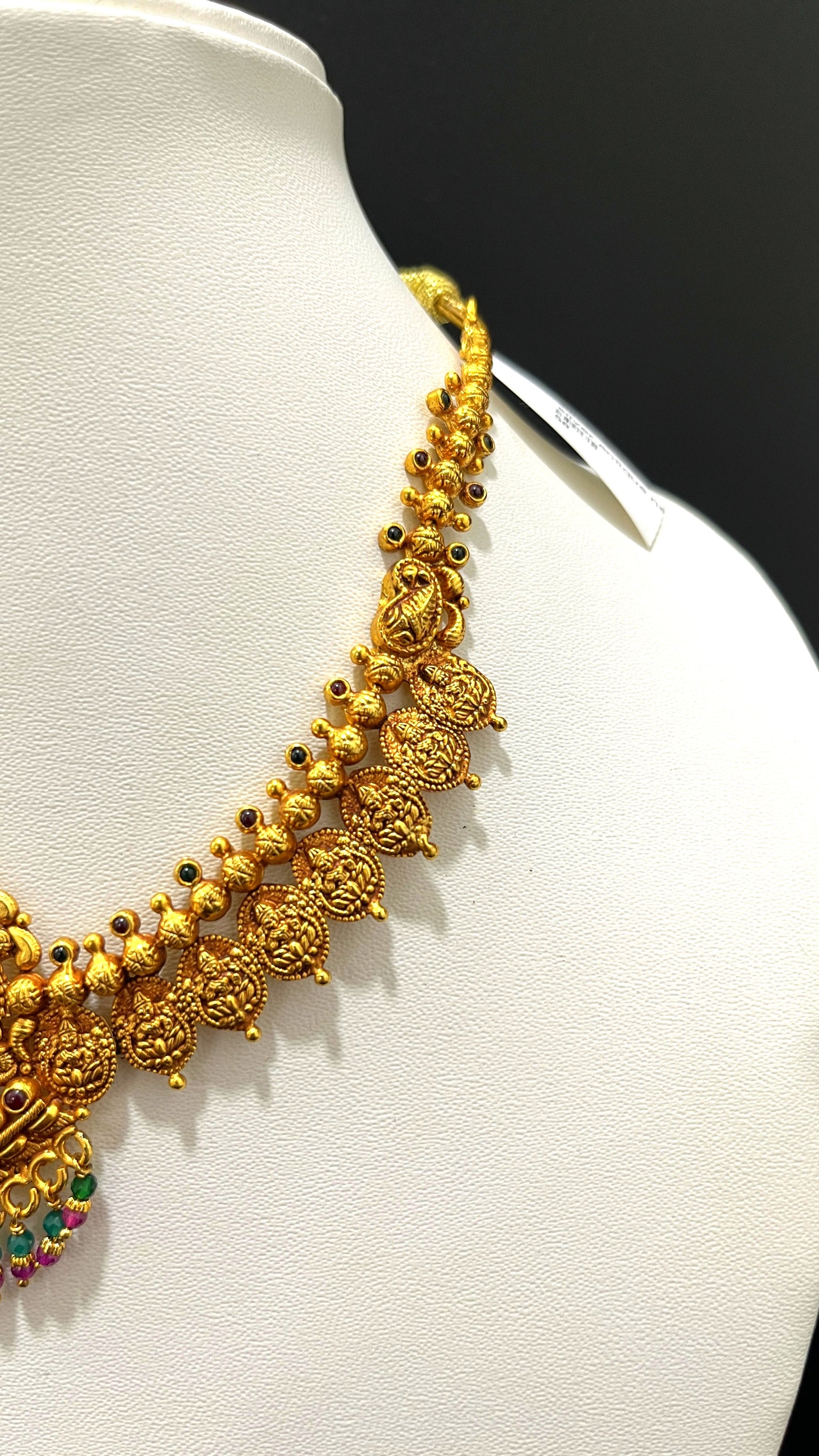 Saravana Jewellers 23.5gms SILVER NECKLACE 916 Nakshi