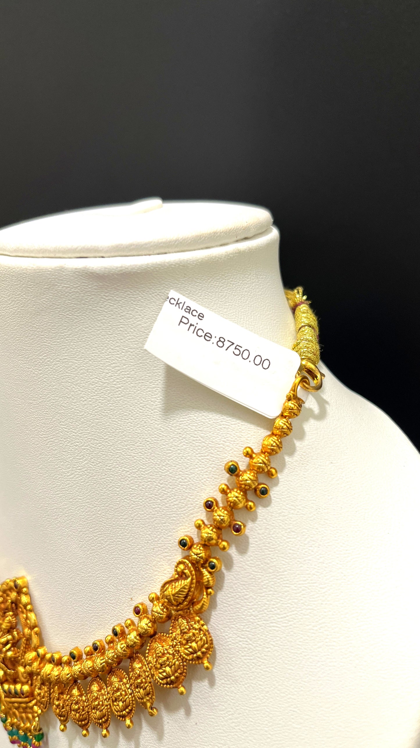 Saravana Jewellers 23.5gms SILVER NECKLACE 916 Nakshi