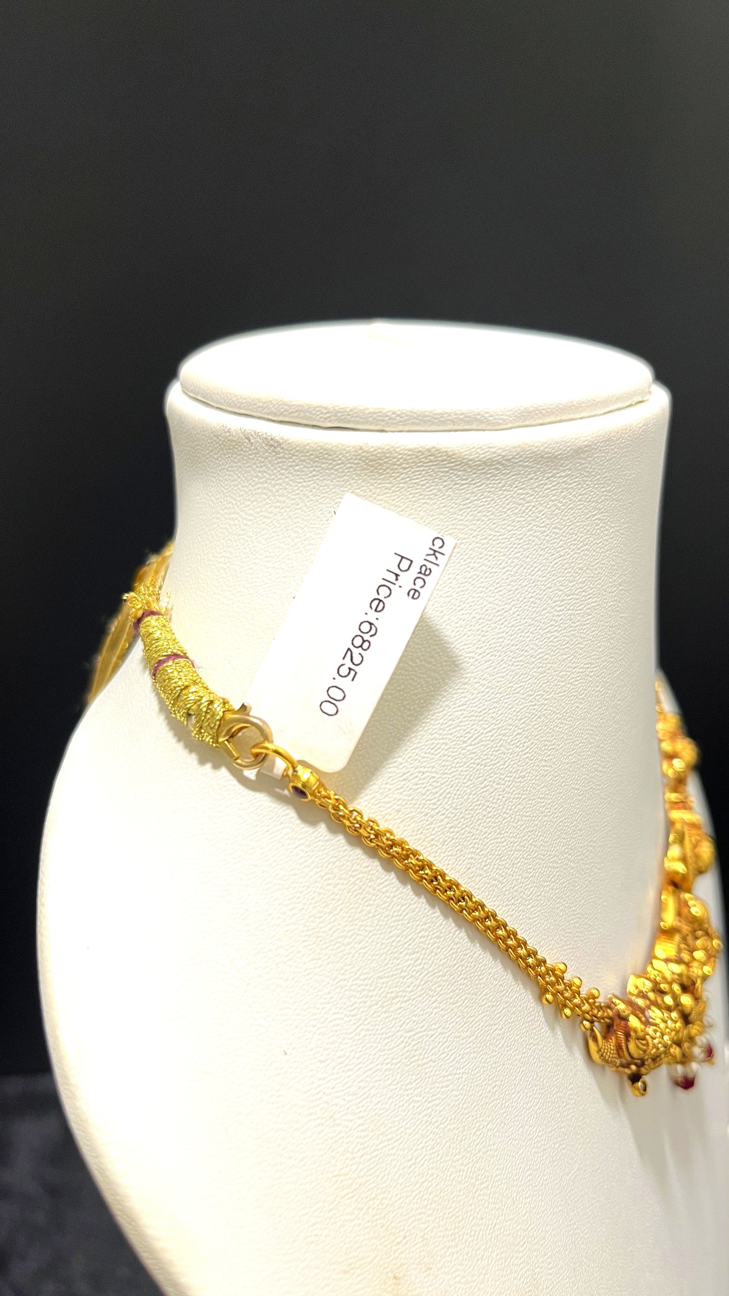 Saravana Jewellers 17.2gms SILVER NECKLACE 916 Nakshi