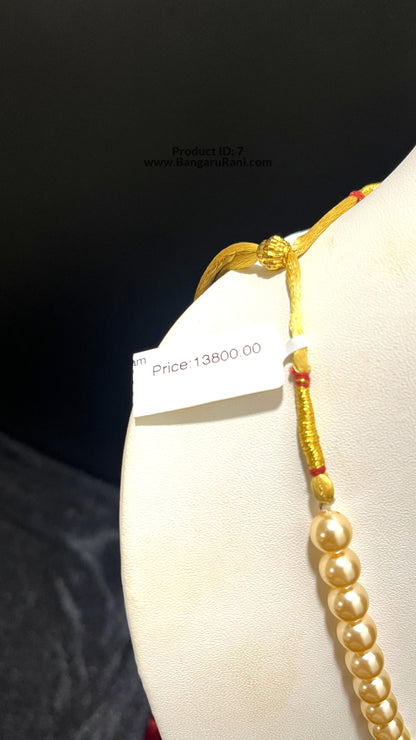 Saravana Jewellers 16.3gms SILVER HARAMS 916 Nakshi