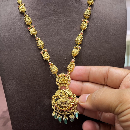 SwarnaKanchi 20.398gms HARAMS 22K Yellow Gold