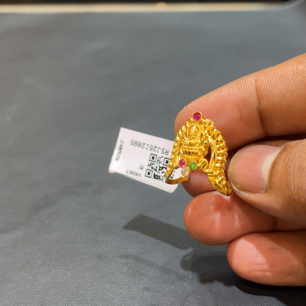 SOUTH INDIA 3.392gms Ring 22K Yellow Gold