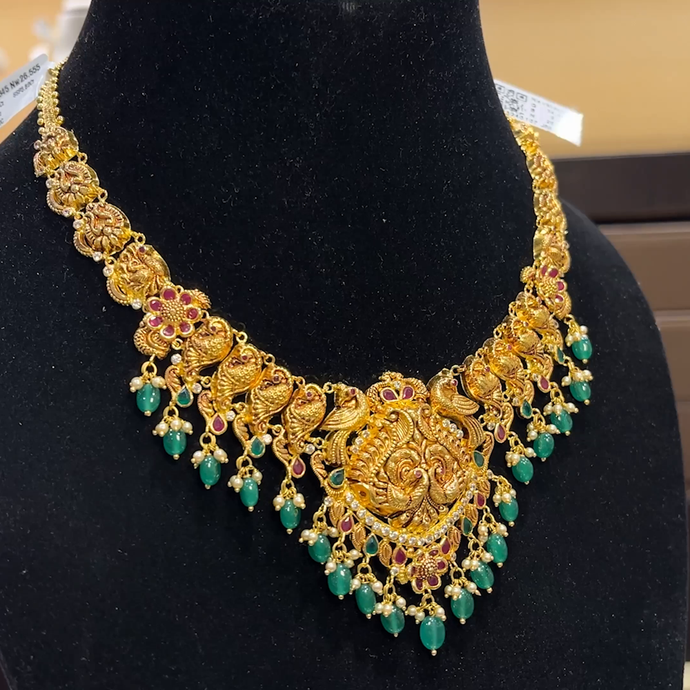 CHANDANA Brothers 26.555gms NECKLACE 22K Yellow Gold