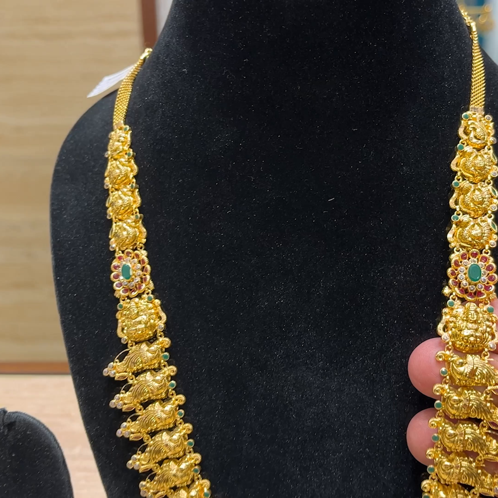 Chennai Shopping Mall 46.77gms HARAMS 22K Yellow Gold