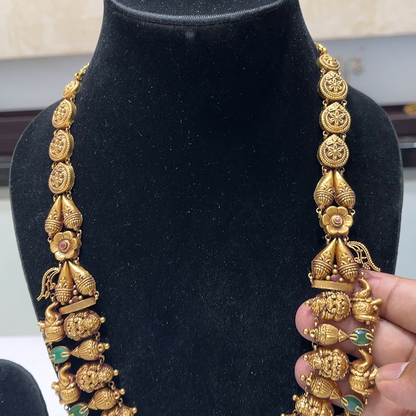 MUKUNDA JEWELLERS 63.57gms HARAMS 22K Yellow Gold