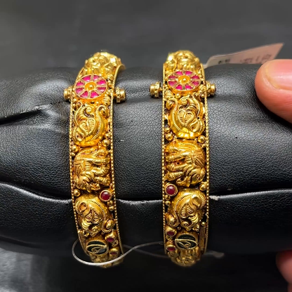 MUKUNDA JEWELLERS 19.175gms BANGLES 22K Yellow Gold