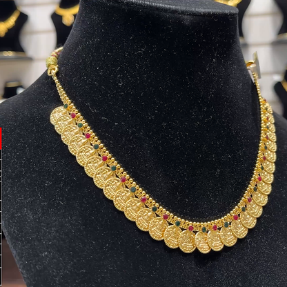 SOUTH INDIA 17.246gms NECKLACE 22K Yellow Gold