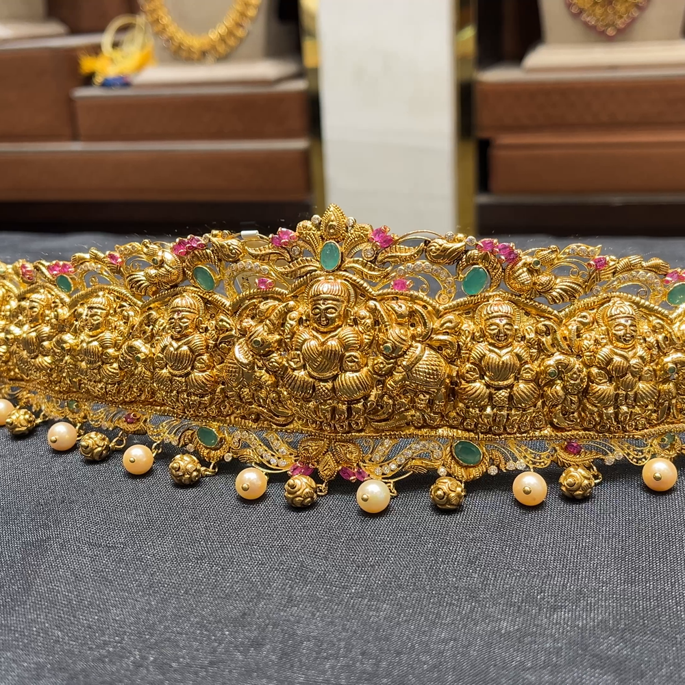 CMR 86.875gms VADDANAM 22K Nakshi