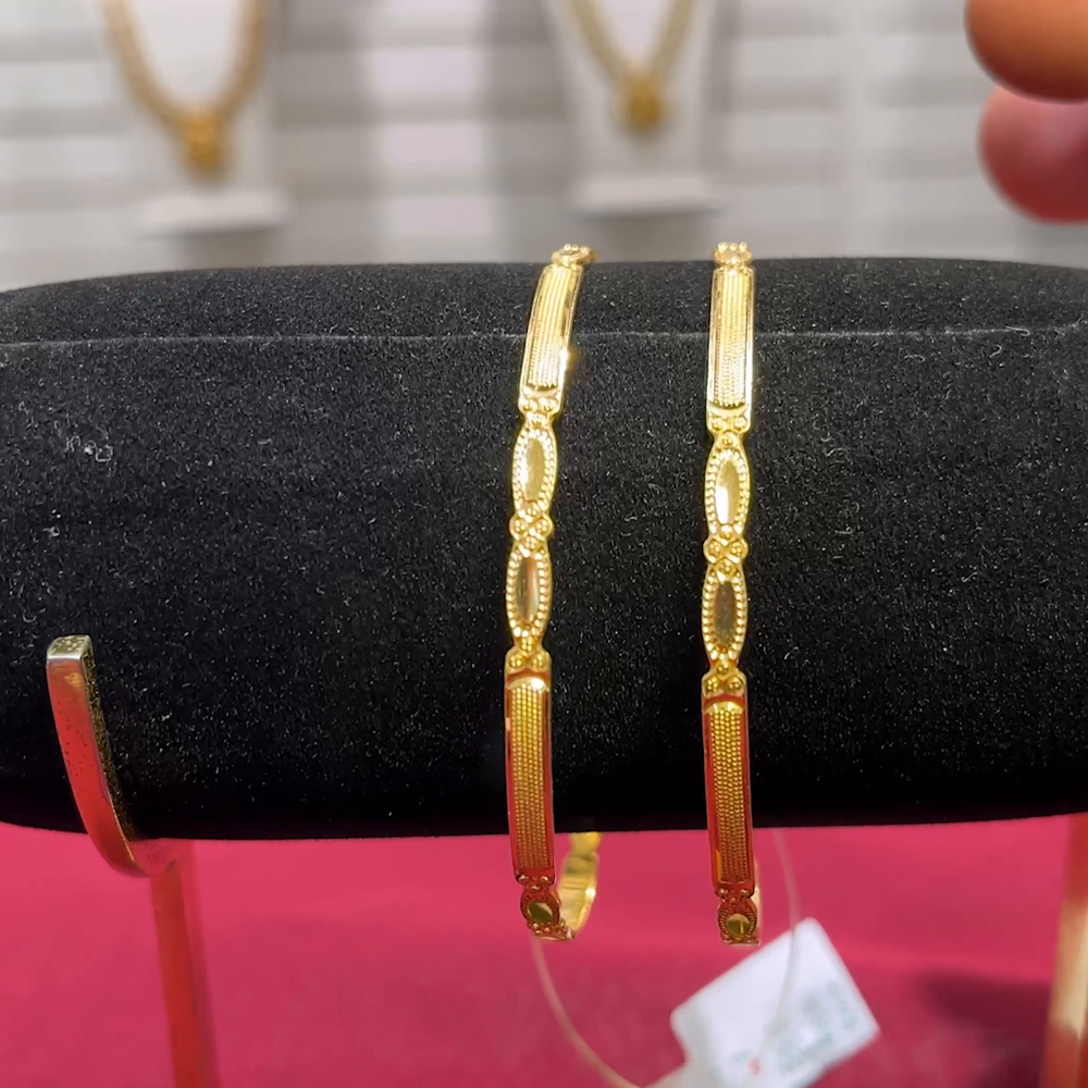 SOUTH INDIA 20.153gms BANGLES 22K Yellow Gold