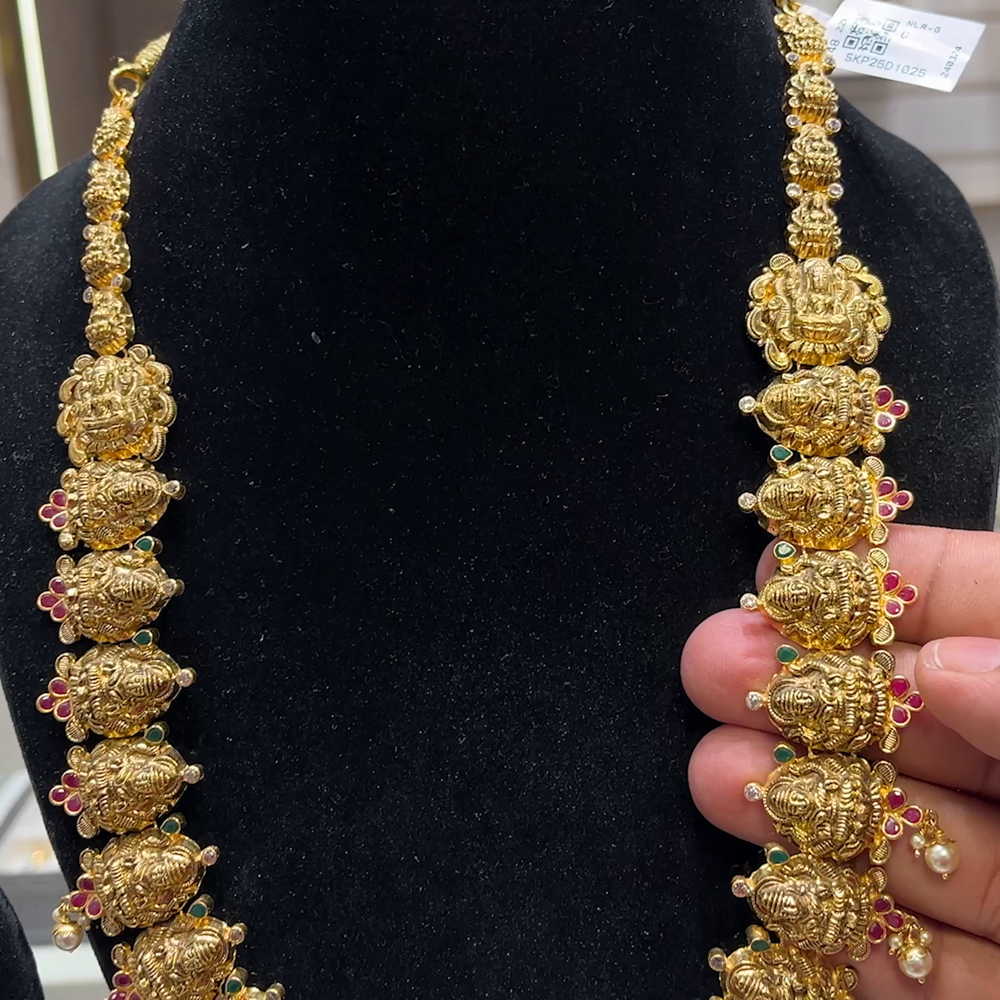 SOUTH INDIA 55.635gms HARAMS 22K Yellow Gold